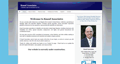 Desktop Screenshot of knaufassociates.com