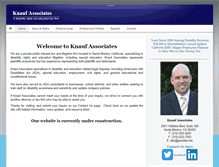 Tablet Screenshot of knaufassociates.com